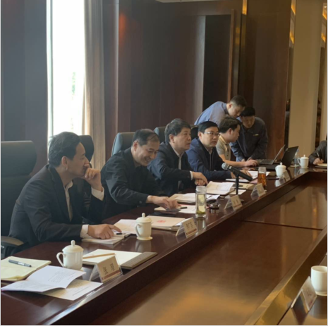 山东公用控股有限公司党委书记、董事长李鲁 一行赴淮北市考察城市集中供热项目