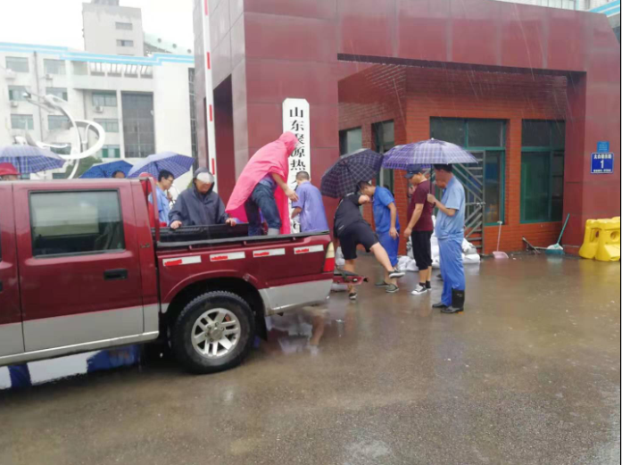 迎战台风“利奇马” 东郊热电公司全员到岗、严阵以待