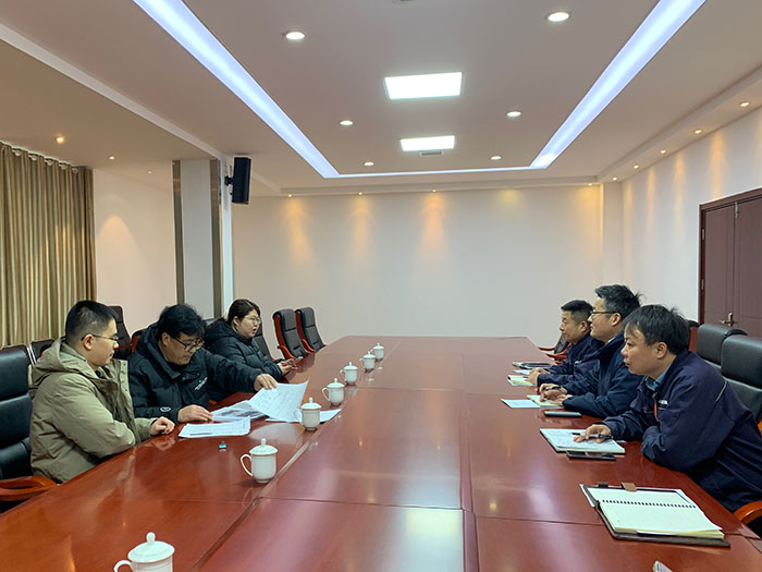 山东省“四进”工作组 莅临山东聚源热力有限责任公司督导复工复产工作